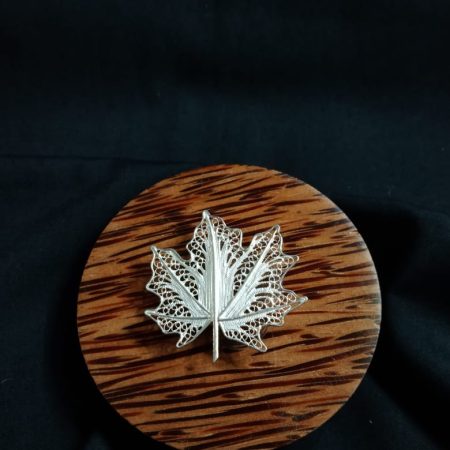 Cannabis Leaf Brooch